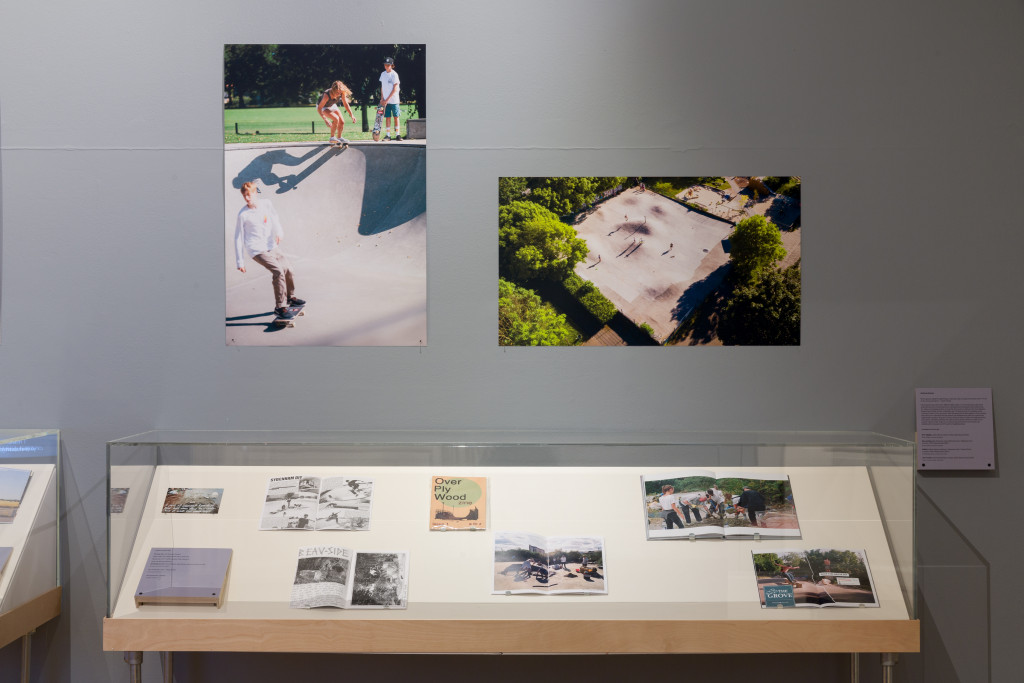 Installation views of No Comply: Skate Culture and Community at Somerset House